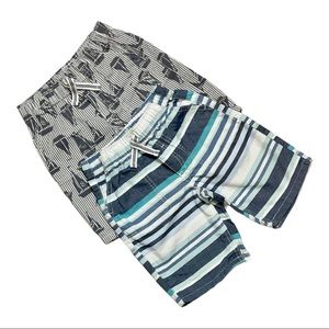 2 Piece Nautica Boys Shorts Sz 4